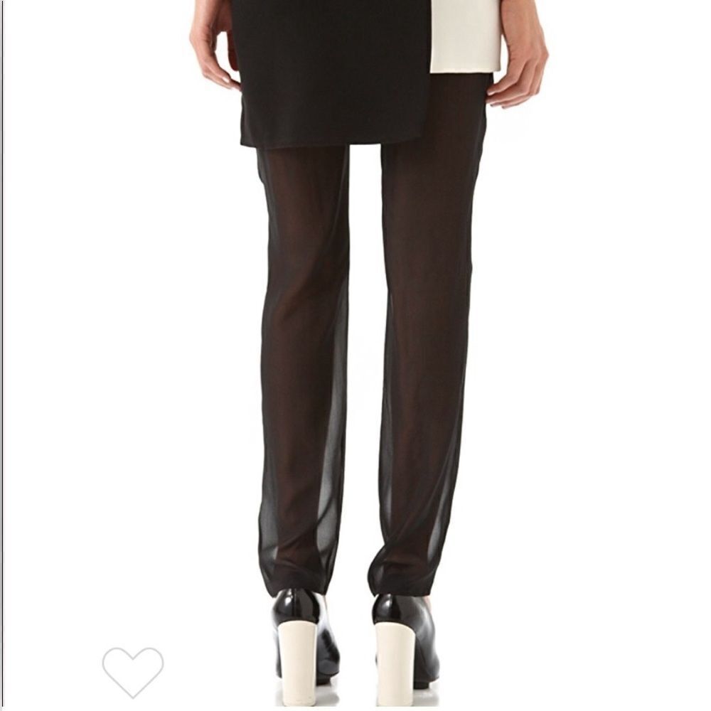 3.1 Phillip Lim Slim Leg Chiffon Trousers NWT. 2